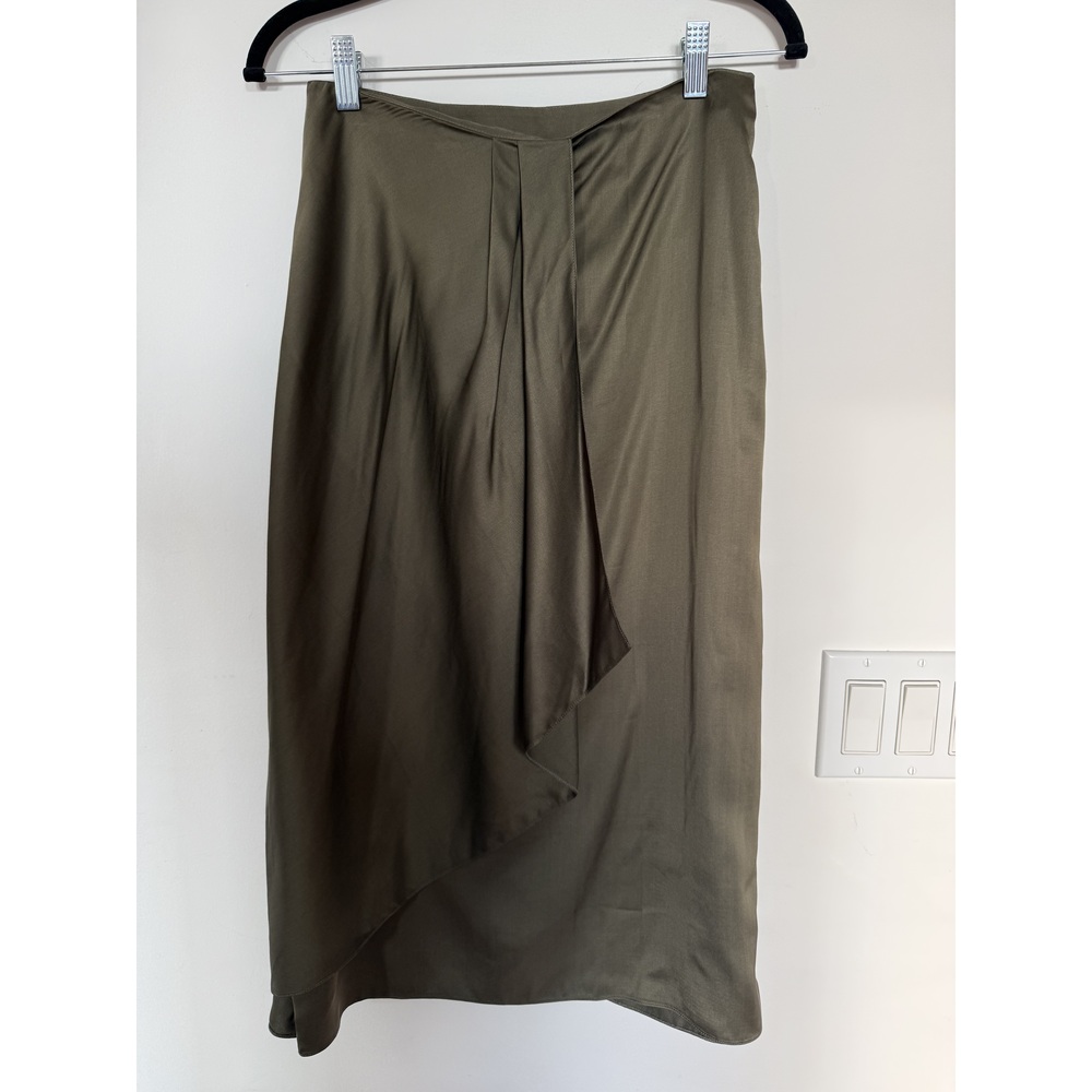 MM6 Maison Margiela Olive Green Skirt 40